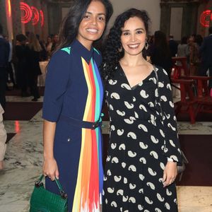 Laurence Roustandjee et Aida Touihri lors du déjeuner du Chinese Business Club au Pavillon Cambon à Paris le 09 mars 2020. Photo par Jerome Domine/ABACAPRESS.COM