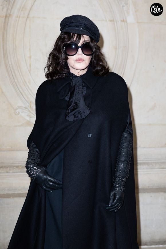 Isabelle Adjani au photocall au défilé de mode Haute-Couture Christian Dior au musée Rodin lors de la Fashion Week Printemps-été 2023 de Paris, France, le 23 janvier 2023.

© Olivier Borde/Bestimage