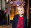 Catherine Ceylac pose lors de la remise du prix littéraire "La Closerie des Lilas" à la Closerie des Lilas à Paris. © Pierre Perusseau/Bestimage