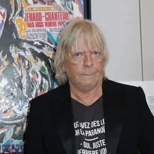 Exclusif - Le chanteur Renaud (Renaud Séchan) -  Vernissage de l'exposition "Renaud, Des mots et des images" qui se tiendra jusqu'au 14 septembre à la Mairie du 13ème à Paris le 5 septembre 2024. © Coadic Guirec/Bestimage