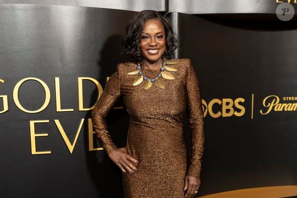 Viola Davis assiste aux arrivées de Golden Eve : Les Golden Globes honorent Helen Mirren et Sarah Jessica Parker au Beverly Hilton à Beverly Hills, CA le 6 janvier 2026. Photo by Corine Solberg/SPUS/ABACAPRESS.COM