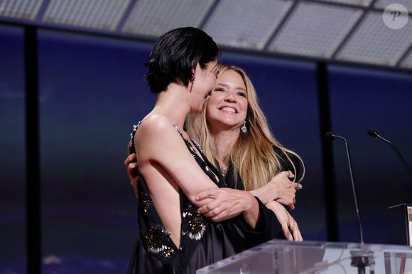 Ryūsuke Hamaguchi, Virginie Efira - Cérémonie de clôture du 79ème Festival International du Film de Cannes, le 23 mai 2026. © Borde-Jacovides-Moreau / Bestimage