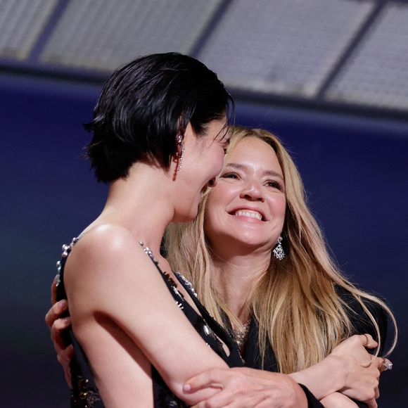 Ryūsuke Hamaguchi, Virginie Efira - Cérémonie de clôture du 79ème Festival International du Film de Cannes, le 23 mai 2026. © Borde-Jacovides-Moreau / Bestimage