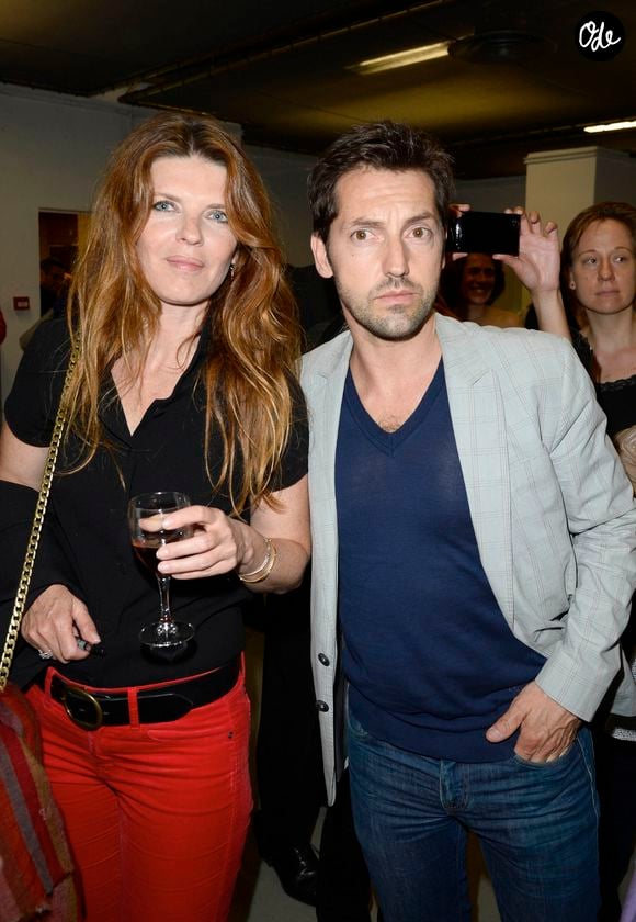 Gwendoline Hamon et Frederic Diefenthal - People au concert de Patrick Bruel a Bercy le 22/06/2013