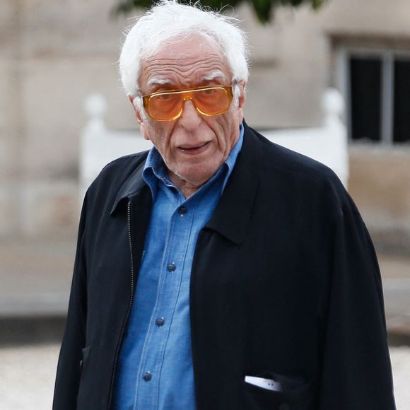 Gérard Darmon - Réception de l'équipe du Paris Saint-Germain (PSG) à l'occasion de leur titre de vainqueur de la Ligue des Champions 2024-2025 au palais de l'Elysée à Paris, France, le 01 juin 2025. © Christophe Clovis / Bestimage