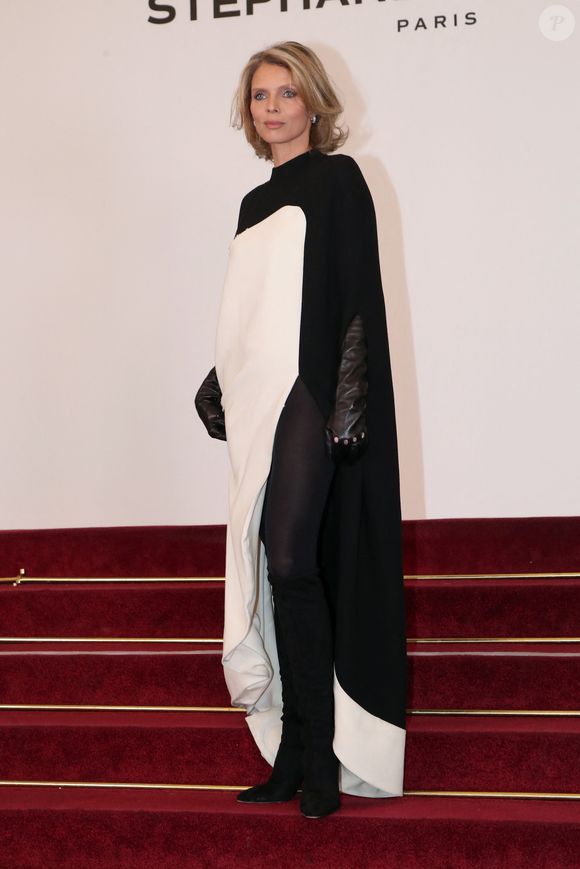 Sylvie Tellier - Célébrités au Défilé de Mode Stéphane Rolland, Collection Haute Couture Printemps / Été 2025, dans le cadre de la Fashion Week de Paris, France, le 27 Janvier 2025. 

© Bertrand Rindoff / Bestimage