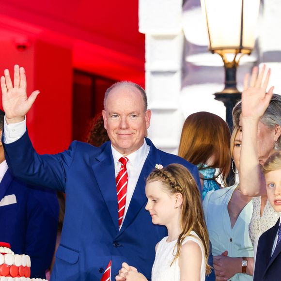 Prince Albert II de Monaco, Princesse Gabriella de Monaco, Princesse Charlène de Monaco, Prince Jacques de Monaco, Camille Gottlieb, Caroline de HanoBen Sylvester Strautmann, le 19 juillet 2025 ©Claudia Albuquerque / Bestimage