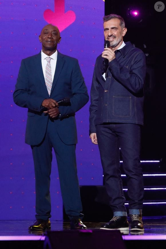 Exclusif - Charly et Lulu - Enregistrement de l'émission "Génération Hit Machine Vol. 2" au Dôme de Paris, les 8 et 9 novembre 2022, diffusée sur W9 le 31 janvier 2023
© Christophe Clovis / Bestimage