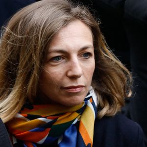 Amélie Etasse - Obsèques de Marion Game en l'église Saint Roch à Paris le 31 mars 2023. © Christophe Clovis / Bestimage