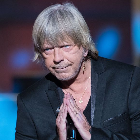 Exclusif - Le chanteur Renaud (Renaud Séchan) - Tournage de l'émission "Merci Renaud" dans les studios de la Plaine Saint-Denis le 15 novembre 2016. © Cyril Moreau / Bestimage