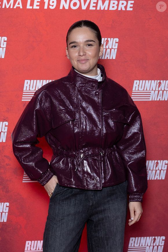 Lily de la Star Academy 2025 assiste à la première du film 'Running Man' à UGC Cine Cite Bercy le 03 novembre 2025 à Paris, France. Photo par Nasser Berzane/ABACAPRESS.COM