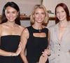 Elle vient de lancer au Bon Marché Rive Gauche la marque de chaussure Tkees, en compagnie de Maeva Coucke et de Diane Leyre.

Diane Leyre, Sylvie Tellier et Maeva Coucke assistent au lancement de la marque de chaussures TKEES de Sylvie Tellier au Bon Marché à Paris, France, le 28 mai 2026. Photo by Jerome Domine/ABACAPRESS.COM