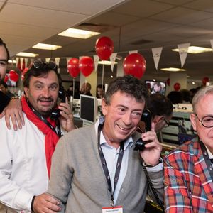 Cyril Lignac, Yves Camdeborde, Christian Constant, Jean-Luc Petitrenaud - 11ème édition du "BGC Charity Day" à Paris le 11 septembre 2015 en mémoire aux 658 collaborateurs du groupe BGC partners (leader mondial du courtage interbancaire) disparus il y a 14 ans dans les attentats du World Trade Center le 11 septembre 2001. ©Bestimage