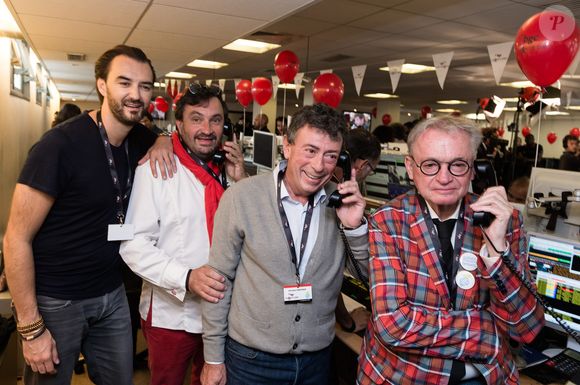 Cyril Lignac, Yves Camdeborde, Christian Constant, Jean-Luc Petitrenaud - 11ème édition du "BGC Charity Day" à Paris le 11 septembre 2015 en mémoire aux 658 collaborateurs du groupe BGC partners (leader mondial du courtage interbancaire) disparus il y a 14 ans dans les attentats du World Trade Center le 11 septembre 2001. ©Bestimage