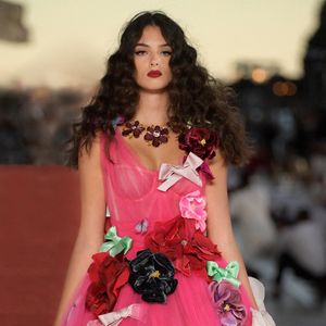 Deva Cassel (fille de Monica Bellucci et Vincent Cassel) défile pour Dolce & Gabbana à Venise, Italie, le 29 août 2021. Photo by Courtsey Dolce & Gabbana/Splash News/ABACAPRESS.COM