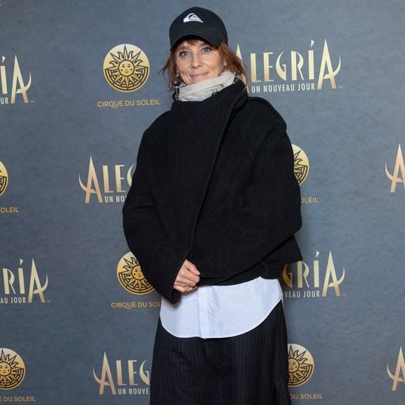 Isabelle Geffroy aka Zaz assiste à la première du spectacle 'Alegria A New Day' du Cirque Du Soleil à Paris le 25 novembre 2025 à Chatou en France. Photo par Nasser Berzane/Abaca