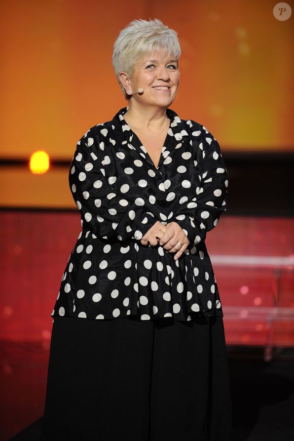 Mimie Mathy était absente.
Exclusif - Mimie Mathy - Surprises - Enregistrement de l'émission "La Chanson secrète 4", qui sera diffusée sur TF1, à Paris © Gaffiot-Perusseau / Bestimage