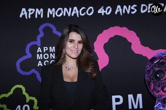 Exclusif - Karine Ferri - Dîner des 40 ans du bijoutier "APM Monaco" à l'hôtel Plaza Athénée à Paris, France, le 14 décembre 2022. © Rachid Bellak/Bestimage