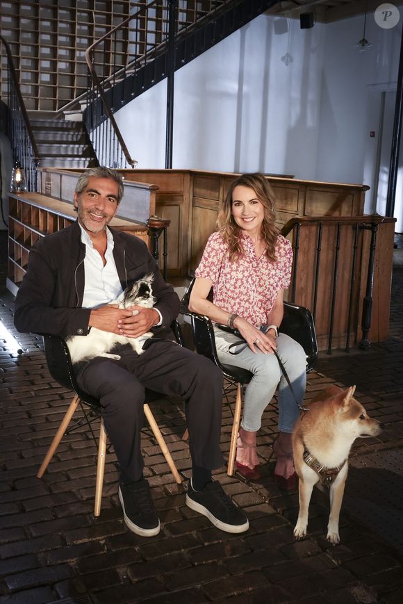 Exclusif - Ary Abittan pendant l’enregistrement d’Animaux Stars, présenté par B.Montiel et diffusé le 4 octobre 2025 sur Animaux TV, à Paris, France le 3 juillet 2025. © Jack Tribeca/Bestimage