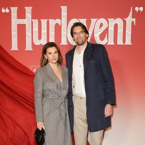 Camille Lacourt et sa compagne Alice Detollenaere - Avant-première du film "Hurlevent" au Grand Rex à Paris le 2 février 2026. © Coadic Guirec/Bestimage