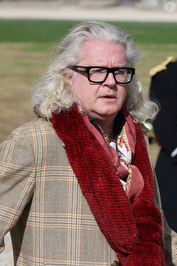 Jean-Pierre Chalençon - Hommage national rendu à l'ancien Premier ministre français Lionel Jospin à l'Hôtel des Invalides à Paris le 26 mars 2026. Dominique Jacovides/Bestimage