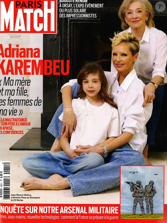 Magazine "Paris Match" en kiosque jeudi 12 mars 2026.