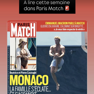 Un article à retrouver dans Paris Match, cette semaine