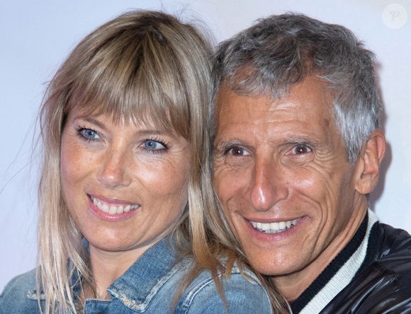 Nagui et Melanie Page à l'avant-première des Fantasmes au cinéma Pathe Wepler à Paris, France. Photo par Aurore Marechal/ABACAPRESS.COM