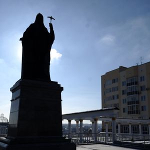 L'appartement de Gerard Depardieu au 1 rue de la Democratie a Saransk le 23 fevrier 2013.
ITAR TASS / BESTIMAGE