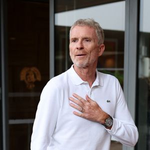 Denis Brogniart - Les célébrités au village lors des Internationaux de France de tennis de Roland Garros 2024 à Paris (20 mai - 9 juin 2024), le 31 mai 2024. 
© Jacovides / Moreau / Bestimage