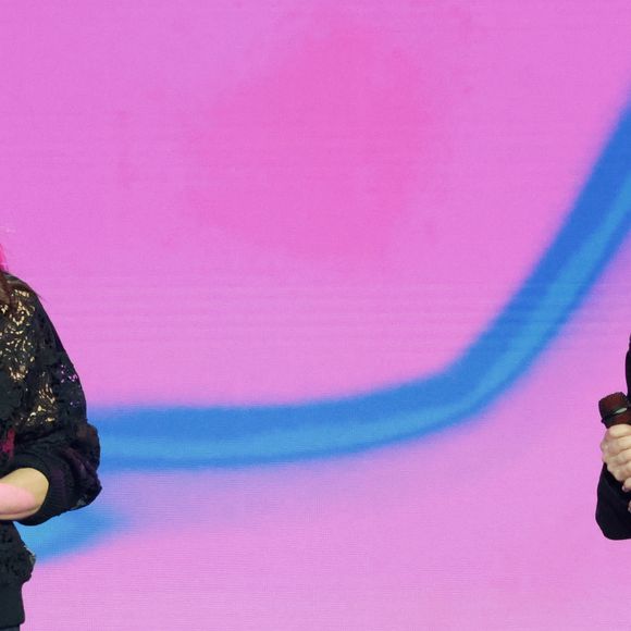 Jenifer Bartoli et Suzane - Enregistrement du concert "Nos voix pour toutes", au profit de La fondation des femmes, à l'Adidas Arena à Paris, diffusée le 11 décembre sur TMC
© Coadic Guirec-Cyril Moreau / Bestimage