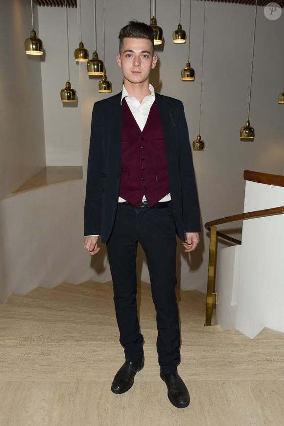 Léonard Trierweiler - Soirée du Finland Trophy (raid polaire cent pour cent féminin) à l'ambassade de Finlande, à Paris, France, le 29 mars 2018. © Pierre Perusseau/Bestimage