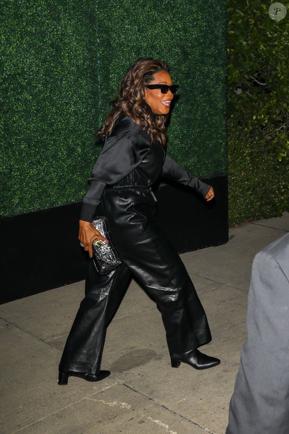 Oprah Winfrey à la soirée d'anniversaire de Kris Jenner à Beverly Hills, dans la maison de Jeff Bezos, le 8 novembre 2025. © Backgrid USA / Bestimage