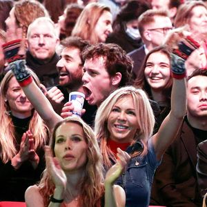 Exclusif -Tiphaine Auzière et sa soeur Laurence Auzière-Jourdan - Personnalités lors de l'enregistrement de l'émission "Le gala des Pièces Jaunes, le concert événement" au Zenith de Paris, et diffusée le 28 janvier sur France 2. Le 25 janvier 2023
© Dominique Jacovides / Bestimage