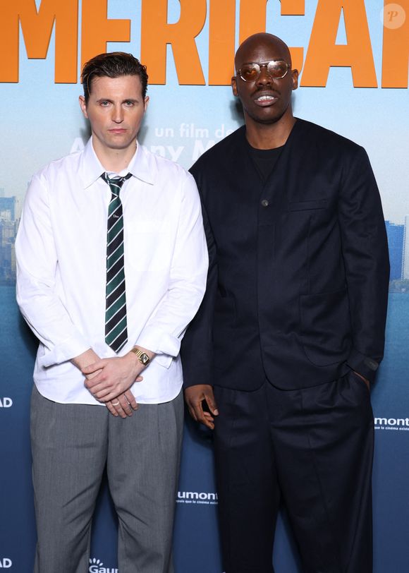 Raphaël Quenard et Jean-Pascal Zadi - Avant-première du film "Le rêve américain" au cinéma UGC Bercy de Paris le 5 février 2026. © Denis Guignebourg/Bestimage