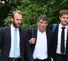 Une affaire pour laquelle il clame son innocence
Exclusif - Stéphane Plaza arrive à la Maison de la Chimie à Paris avec ses avocats Antonin Gravelin-Rodriguez et Julien Roelens pour donner une conférence de presse le 5 juin 2025.