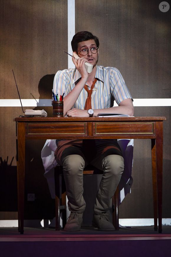 Exclusif - Jean-Baptiste Maunier (sketch "Mère et Fils") - Enregistrement de l'émission "On refait les grands duos d'humour" au Théâtre de Paris, diffusée le 21 septembre sur France 3. Le 29 mai 2018
© Romuald Meigneux-Pierre Pérusseau / Bestimage