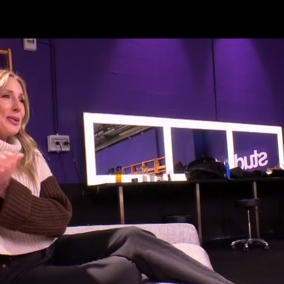 Ian Ziering et sa compagne dans Danse avec les stars, capture d'écran TF1