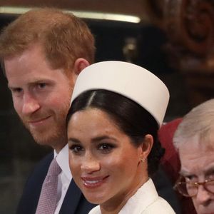 Le prince Harry, duc de Sussex, Meghan Markle, duchesse de Sussex lors de la messe en l'honneur de la journée du Commonwealth à l'abbaye de Westminster à Londres le 11 mars 2019.

EXPRESS SYNDICATION / BESTIMAGE