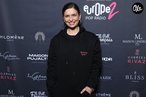 Lucie Bernardoni participe à la « Pop Up Influence Party » organisée par Aurélien Cassirame, à Paris, le 2 février 2025, en France. Photo de Jérôme Domine/ABACAPRESS.COM