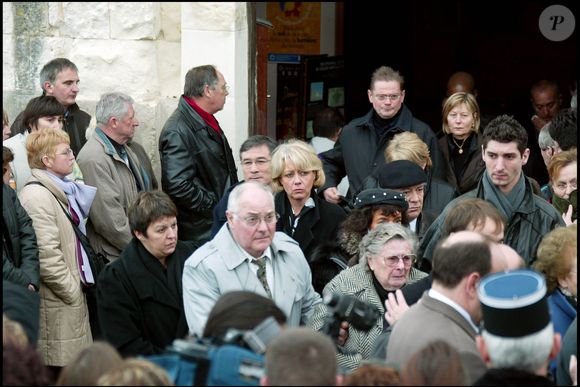 Enterrement de Jacques Villeret a Loches en 2005. © Bestimage