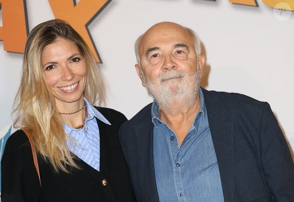 Gérard Jugnot et sa femme Patricia Campi - Première du film "3 jours max" au Grand Rex à Paris le 16 octobre 2023. © Coadic Guirec/Bestimage