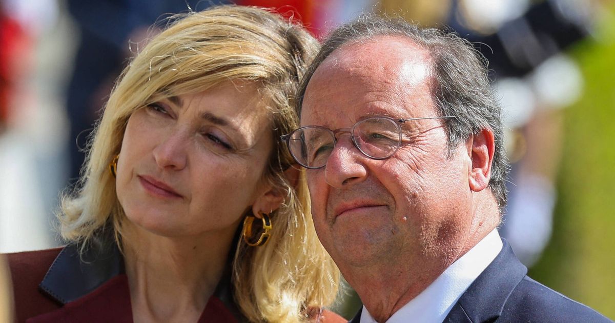 Elle ne pensait peut-être pas que ça ressortirait mais voici Julie Gayet dans des images qui ont de quoi surprendre