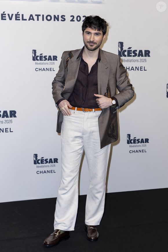 Guillaume Marbeck - Photocall du dîner des Révélations César 2026 à l'Elysée Montmartre à Paris, France, le 19 janvier 2026.
 
© Olivier Borde / Bestimage