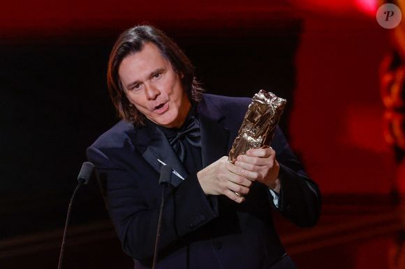 Jim Carrey (César d'honneur) lors de la 51ème cérémonie des César à l'Olympia à Paris, France, le 26 février 2025 © Borde-Jacovides/Bestimage