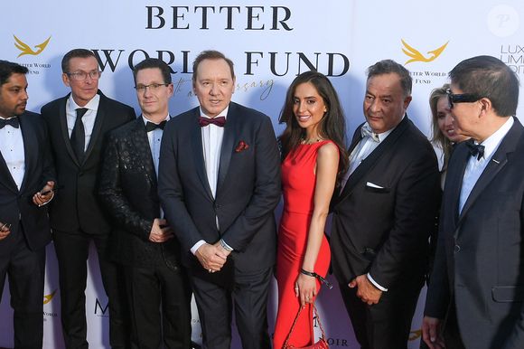 Kevin Spacey - Soirée de gala "Better World Fund" à l'hôtel Carlton lors du 78ème Festival International du Film de Cannes le 20 mai 2025. © Lionel Urman/Bestimage