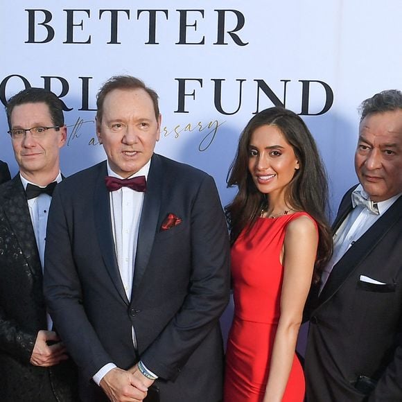 Kevin Spacey - Soirée de gala "Better World Fund" à l'hôtel Carlton lors du 78ème Festival International du Film de Cannes le 20 mai 2025. © Lionel Urman/Bestimage