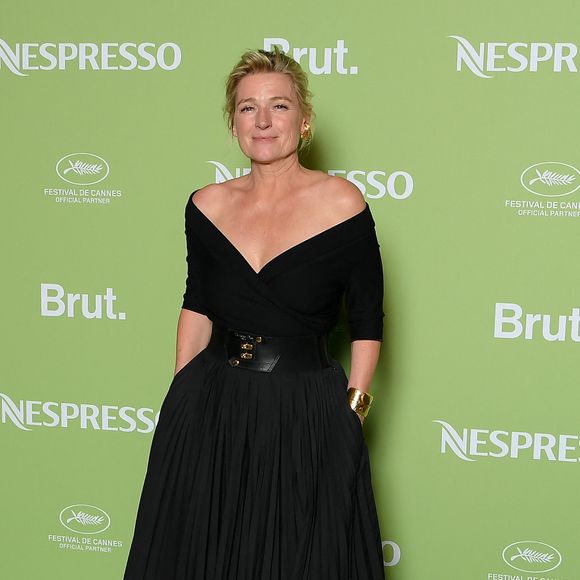 Anne-Elisabeth Lemoine - Soirée Nespresso x Brut 2025 lors du 78ème Festival de Cannes à La Plage Nespresso le 15 mai 2025. © Lionel Urman/Bestimage
