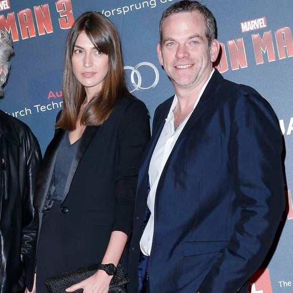 Garou et sa compagne Stéphanie Fournier - Avant première Parisienne de "Iron Man 3" au Grand Rex le 14 avril 2013. © OLIVIER BORDE / BESTIMAGE