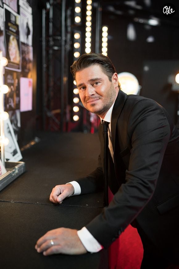 Exclusif - Julien Dassin - Backstage de l'enregistrement de l'émission "300 Choeurs chantent Dassin" à Paris, qui sera diffusée le 16 octobre sur France 3.  Le 15 septembre 2020
© Tiziano Da Silva / Bestimage